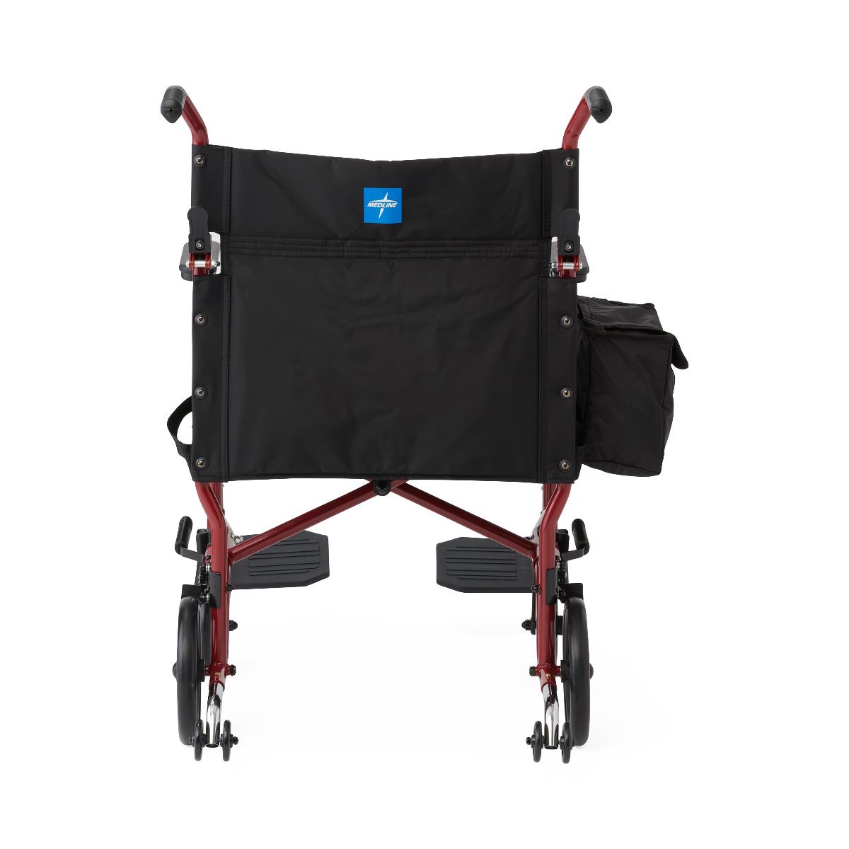 Transport Chair with Desk-Length Arms & Footrests