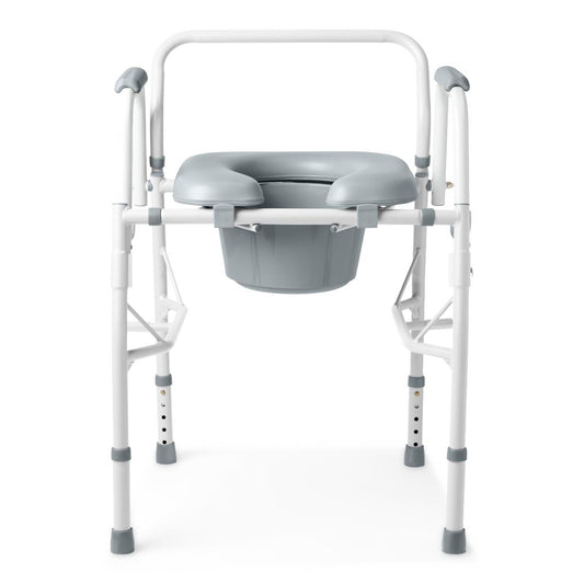 Steel Drop-Arm Commodes