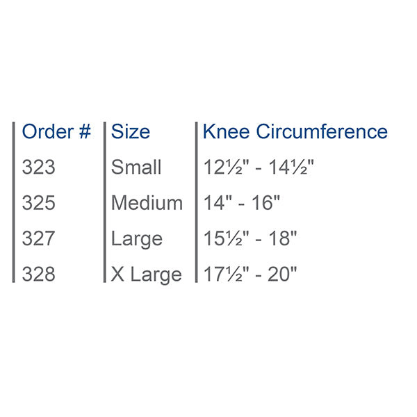 Elastic Slip-On Knee Support (Open Patella)