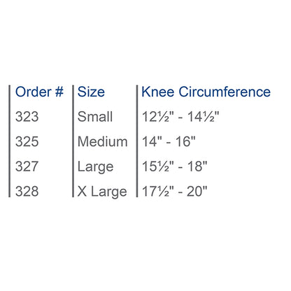 Elastic Slip-On Knee Support (Open Patella)