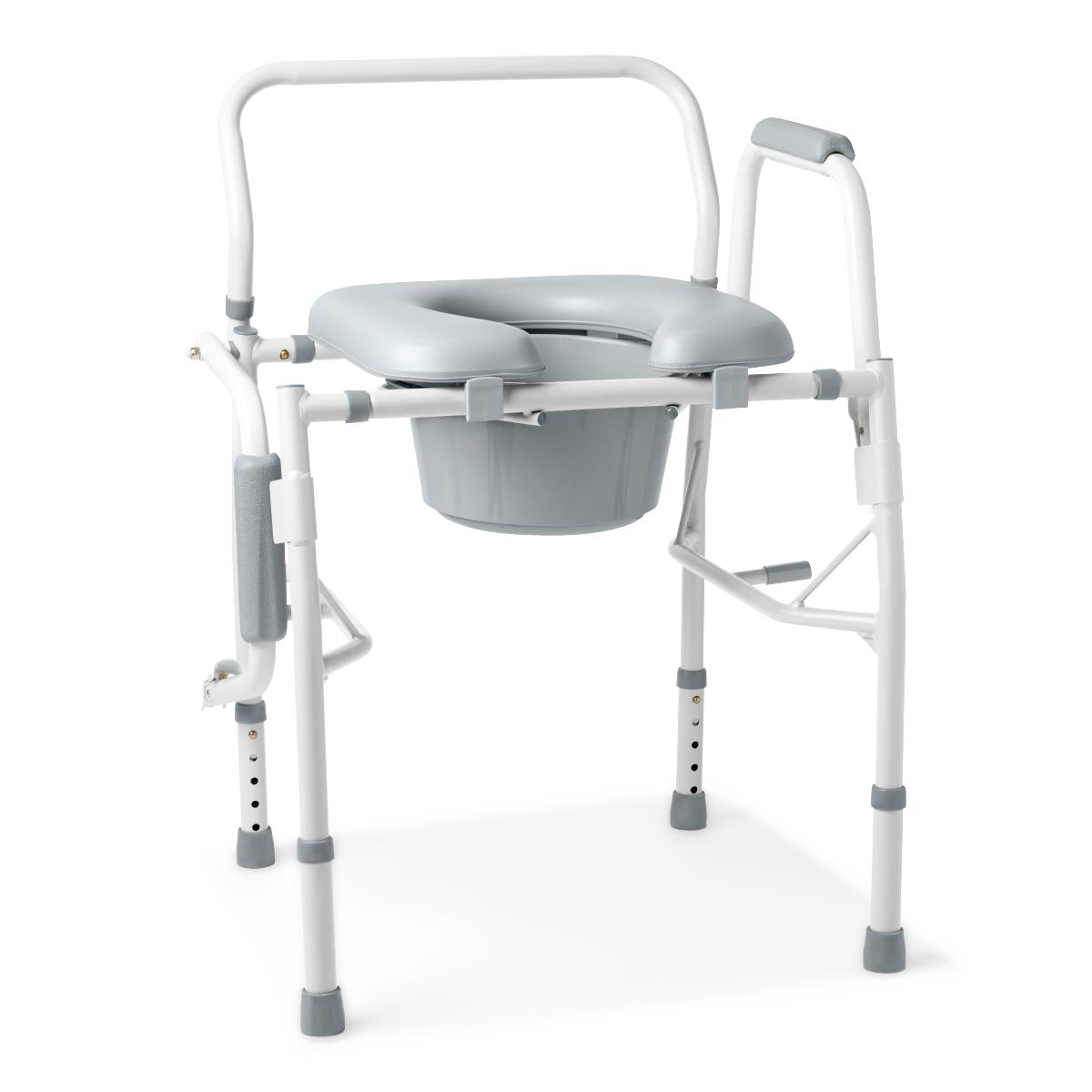 Steel Drop-Arm Commodes