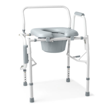 Steel Drop-Arm Commodes