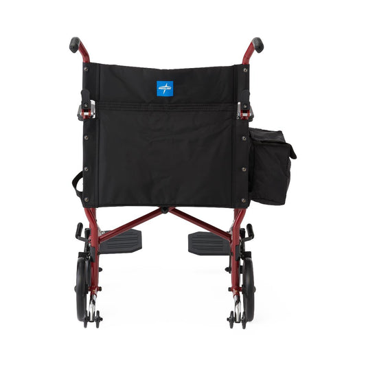 Transport Chair with Desk-Length Arms & Footrests