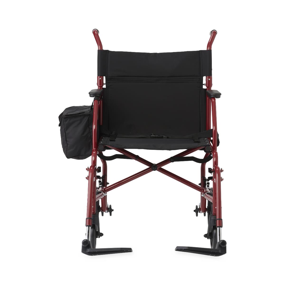Transport Chair with Desk-Length Arms & Footrests