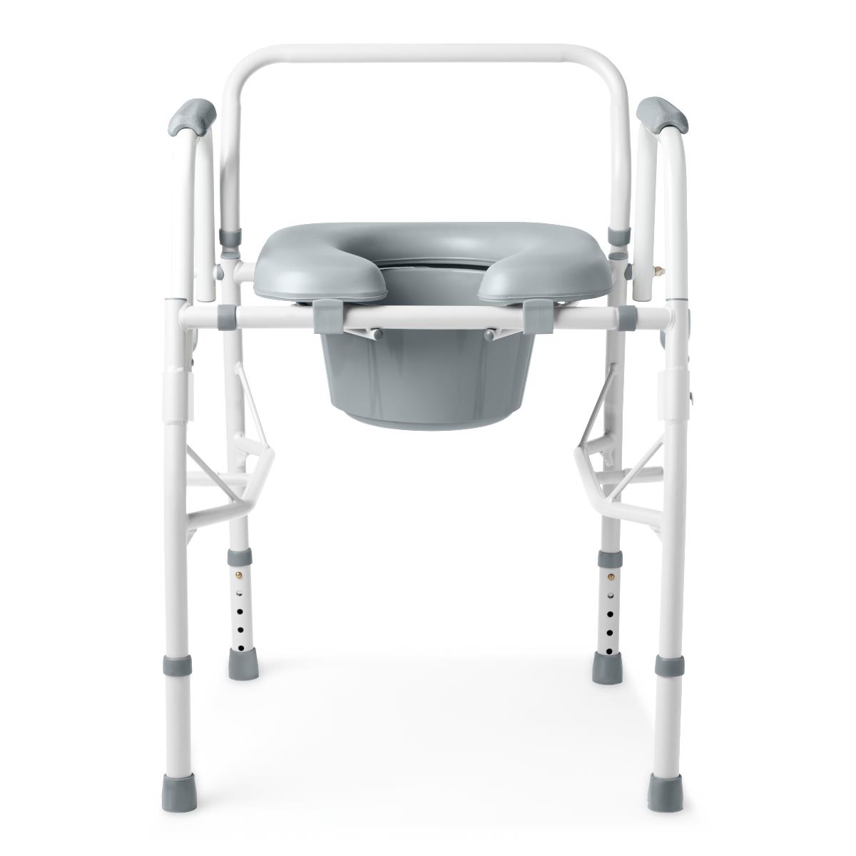 Steel Drop-Arm Commodes