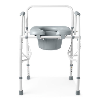 Steel Drop-Arm Commodes